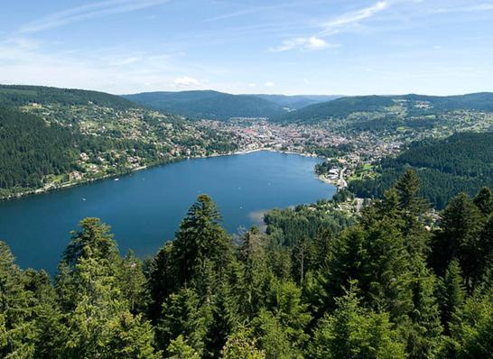 Beau Duplex A Proximite Du Lac De Gerardmer Avec Place De Parking Extérieur photo